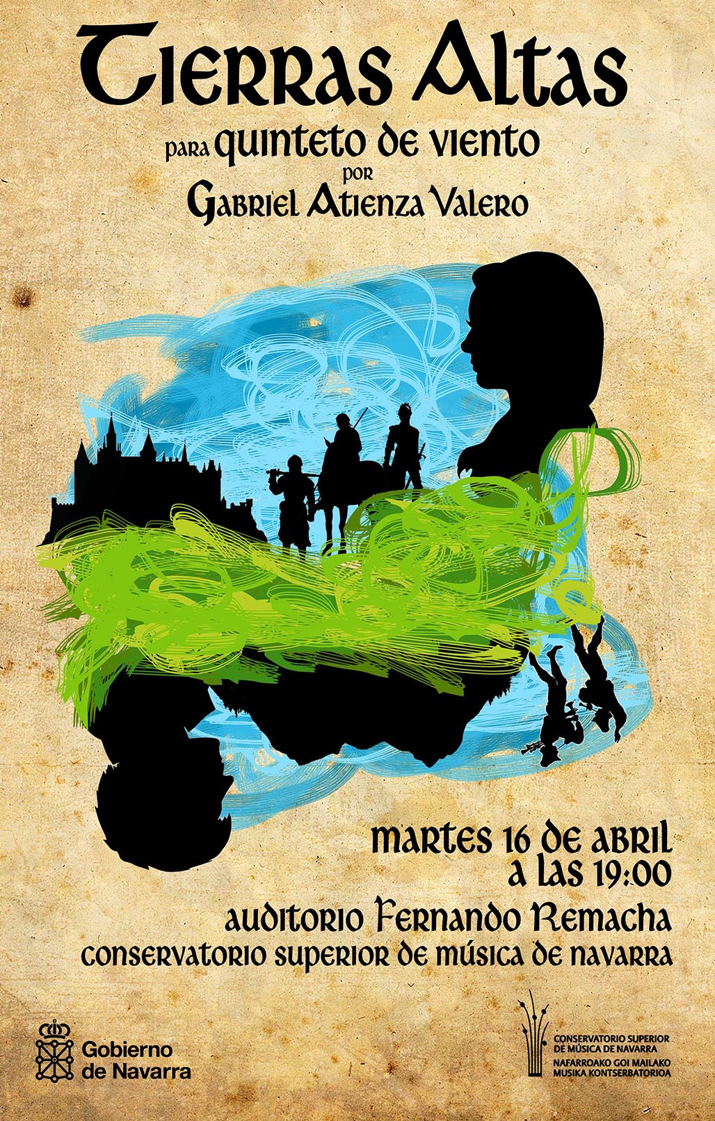Estreno de Tierras Altas este martes, en el Auditorio Fernando Remacha de la Ciudad de la Música de Navarra la 